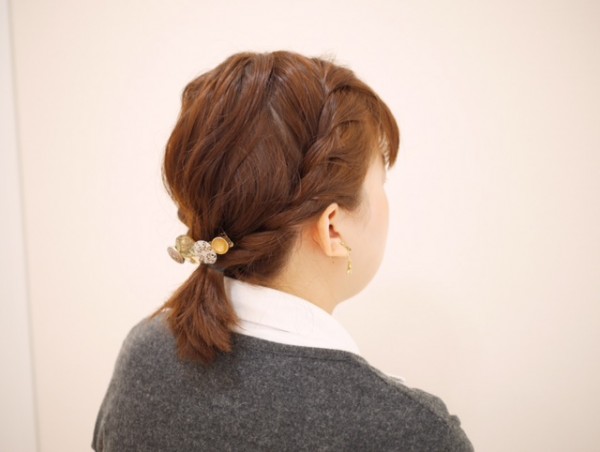 ヘアアレンジ④